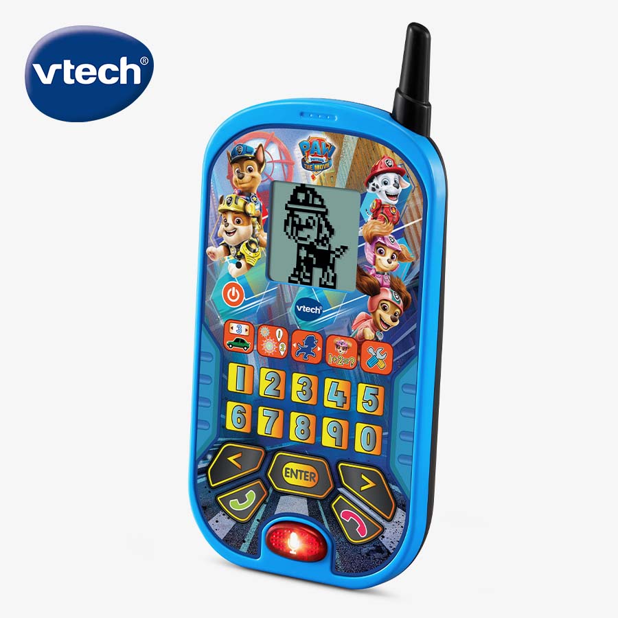 VTech 80-199505 Paw Patrol - Die interaktive Spieluhr für die Jagd Pat'Patrouille Spielzeug, Mehrfarbig