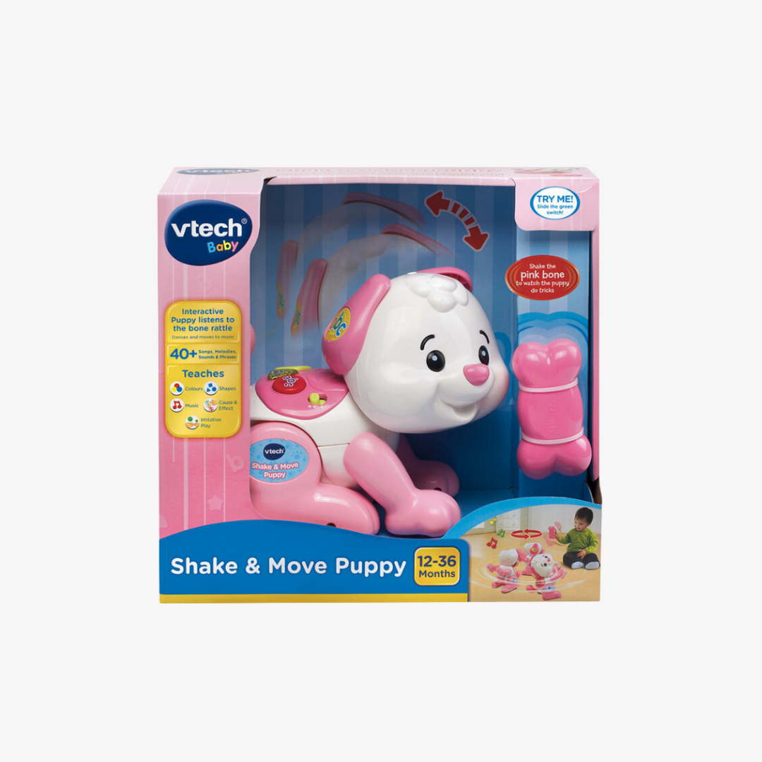 Vtech shake and outlet move puppy