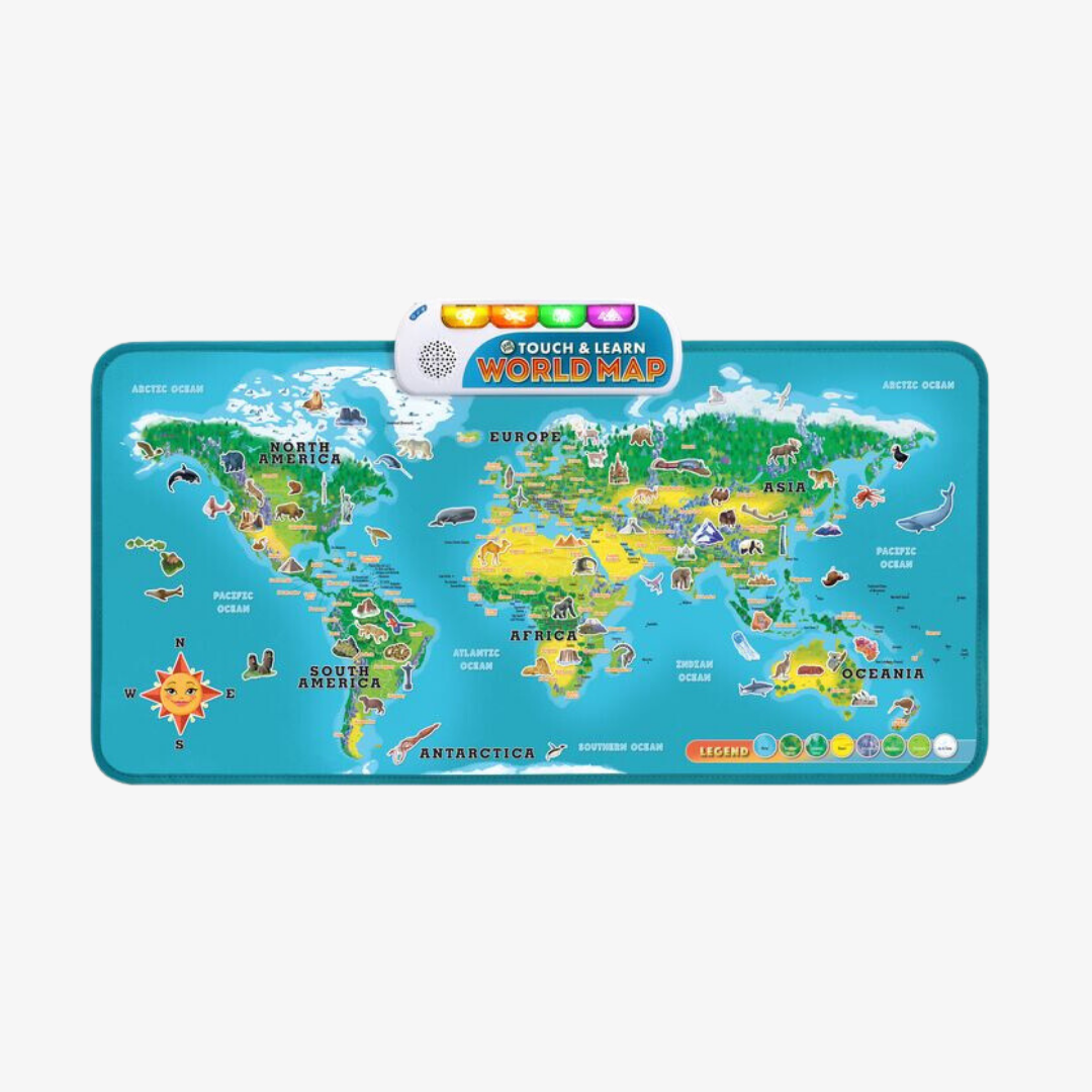 Map Vtech Touch & Learn World Map™ – VTech Electronics (HK) Limited