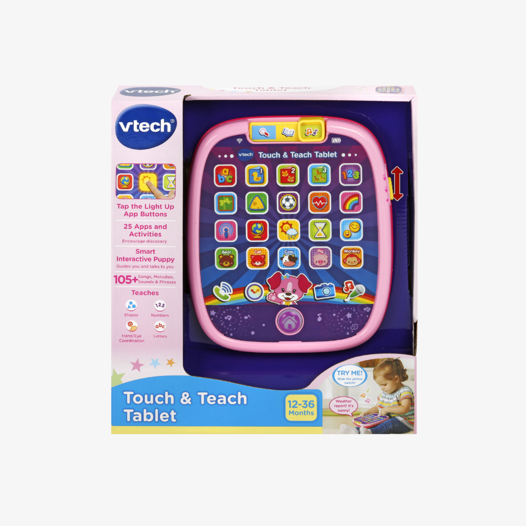 Vech Tablet Touch & Teach Tablet™ - Pink – VTech Electronics (HK) Limited