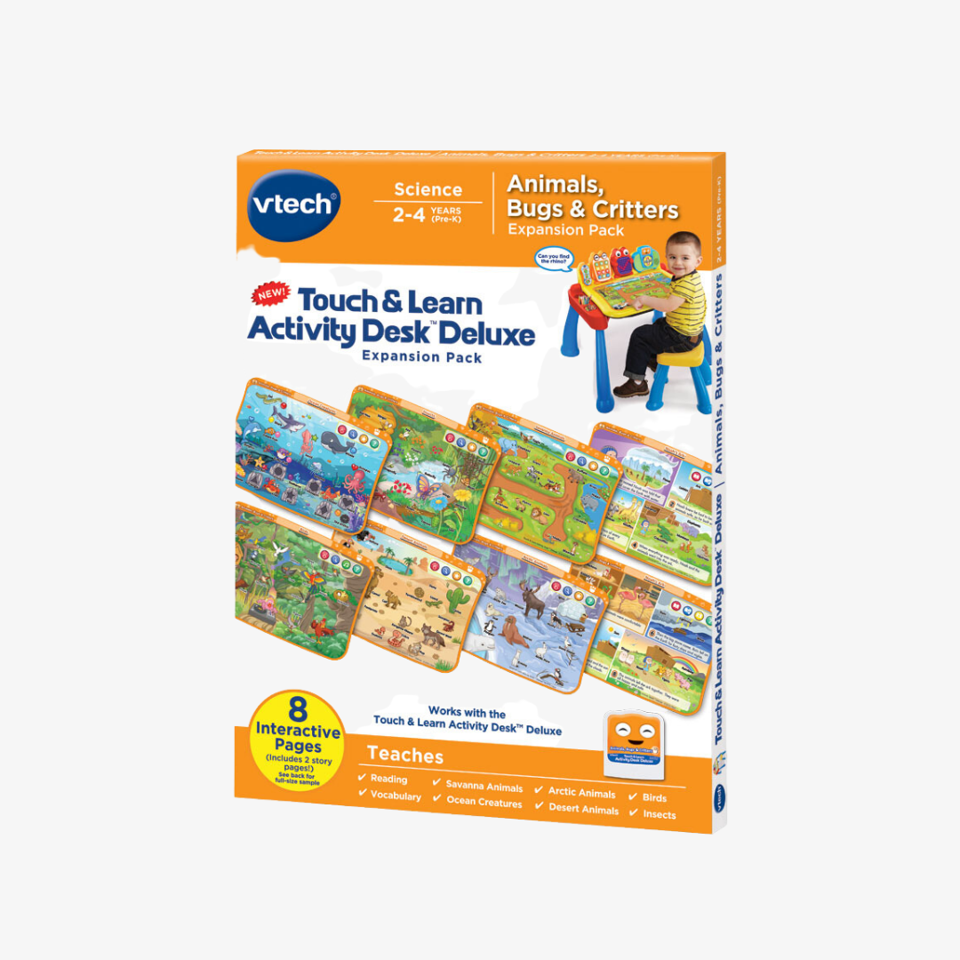 Touch & Learn Activity Desk™ Deluxe - Animals, Bugs & Critters
