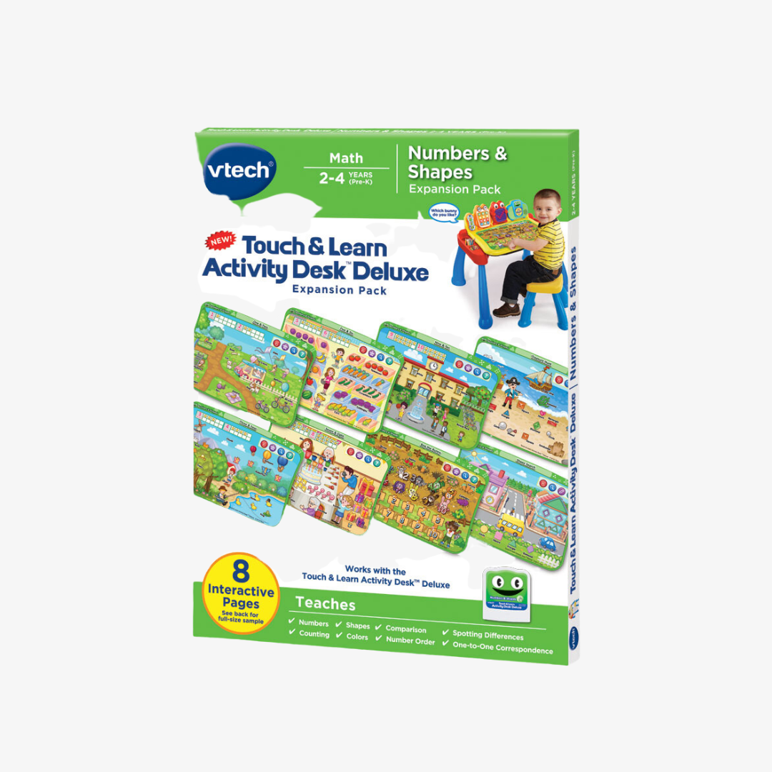 Touch & Learn Activity Desk™ Deluxe - Numbers & Shapes – VTech ...