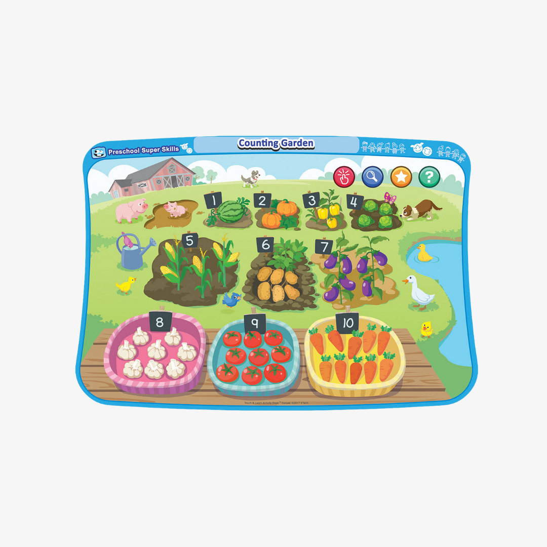 Touch & Learn Activity Desk™ Deluxe Preschool Super Skills – VTech ...