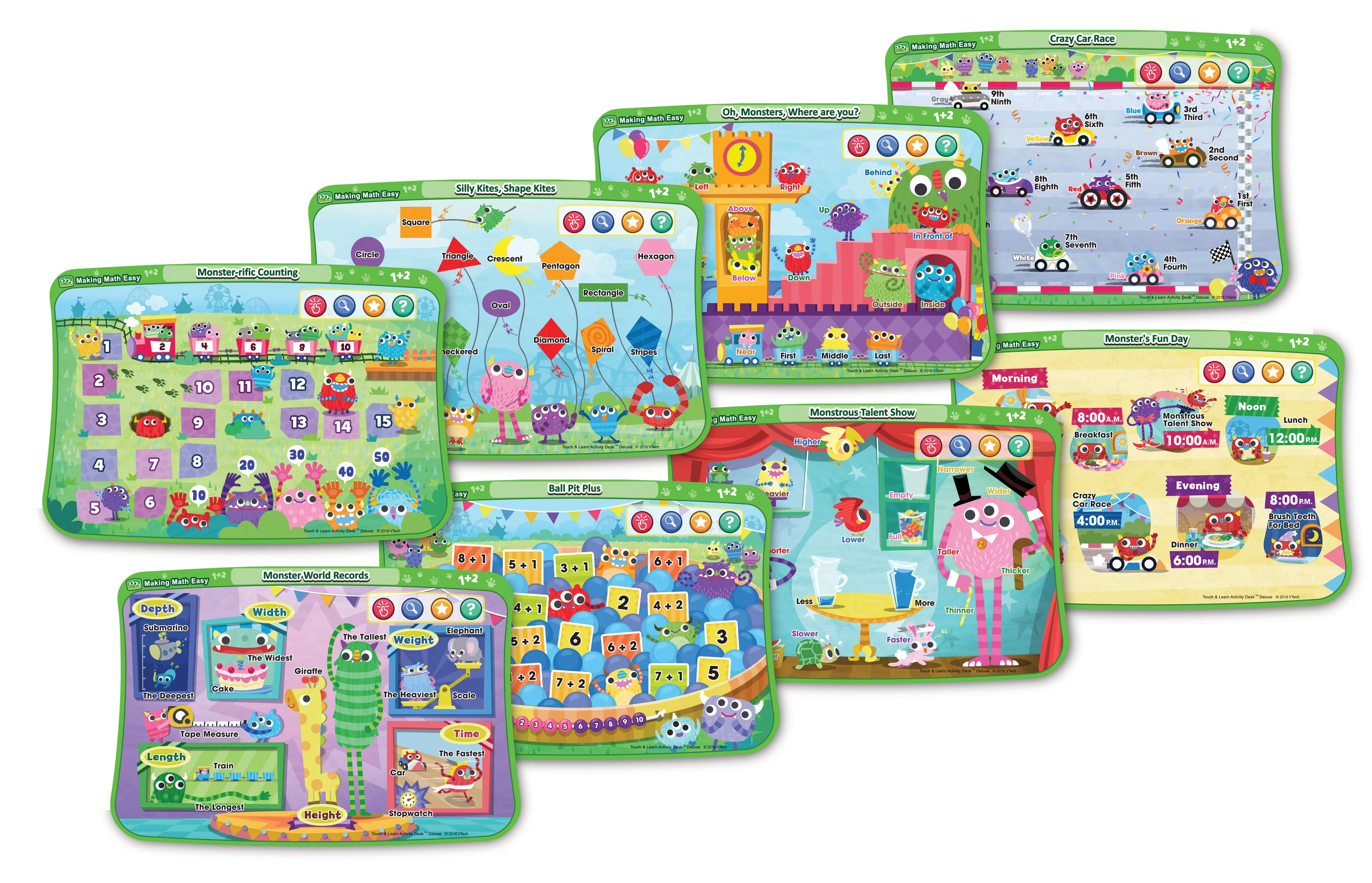 Touch & Learn Activity Desk™ Deluxe - Making Math Easy – VTech ...