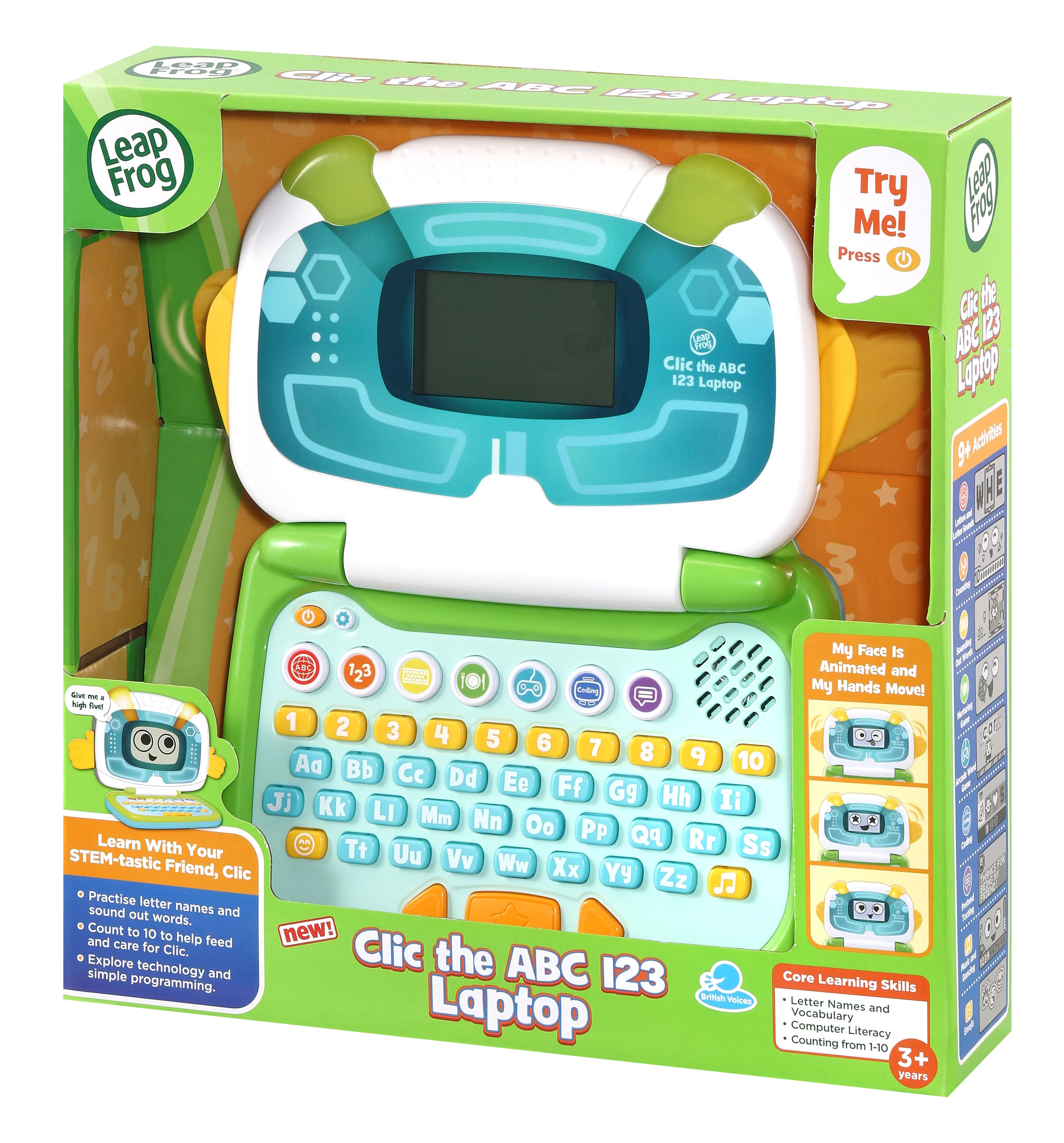 Clic the ABC 123 Laptop™ – VTech Electronics (HK) Limited