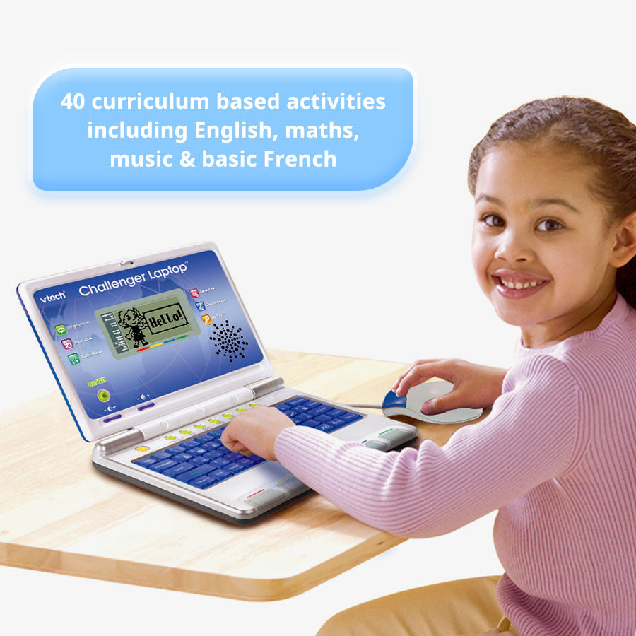 Vtech Kids Learning Challenger Laptop™ Blue – VTech Electronics
