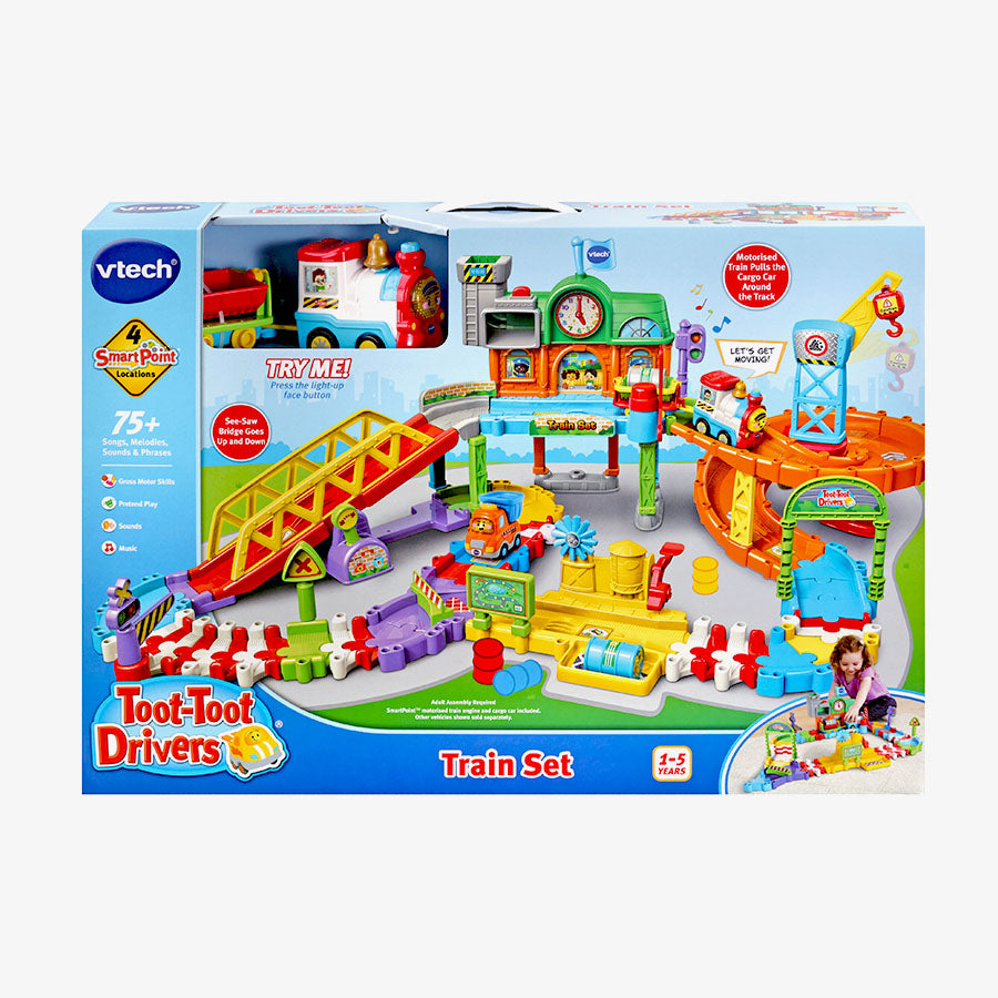 Vtech Toot-Toot Drivers Train à vapeur - Jeux - Jouets Vtech Toot-Toot Drivers Train à vapeur - Jeux - Jouets