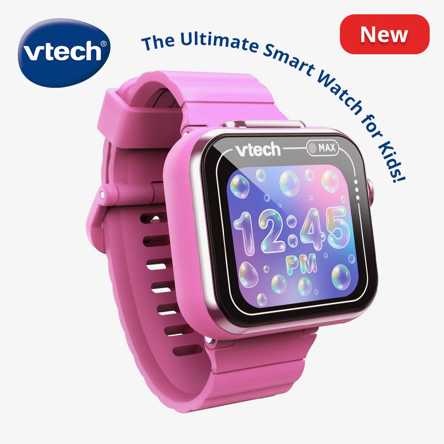 New) KidiZoom® Smart Watch MAX - Pink – VTech Electronics (HK) Limited