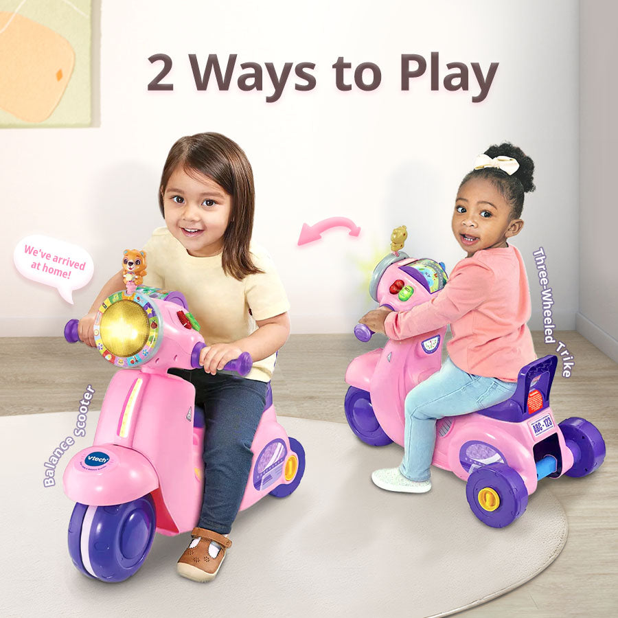 New) 2-in-1 Ride Balance Scooter™ Pink – VTech Electronics (HK
