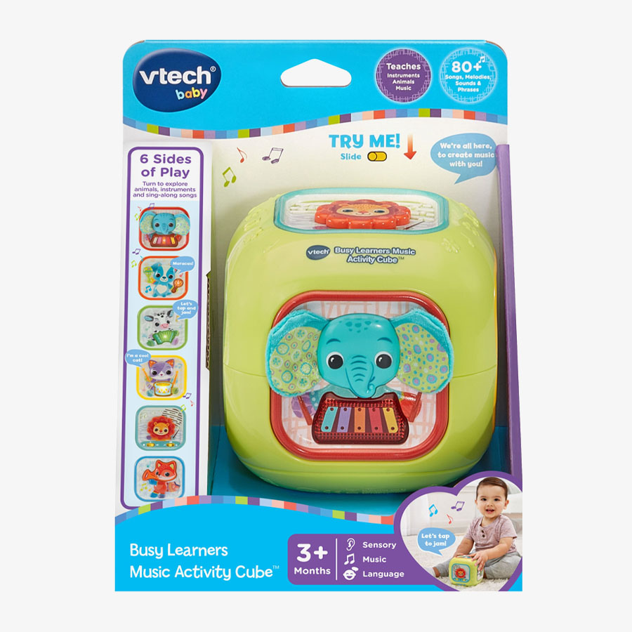 New) Busy Learners Music Activity Cube™ – VTech Electronics (HK