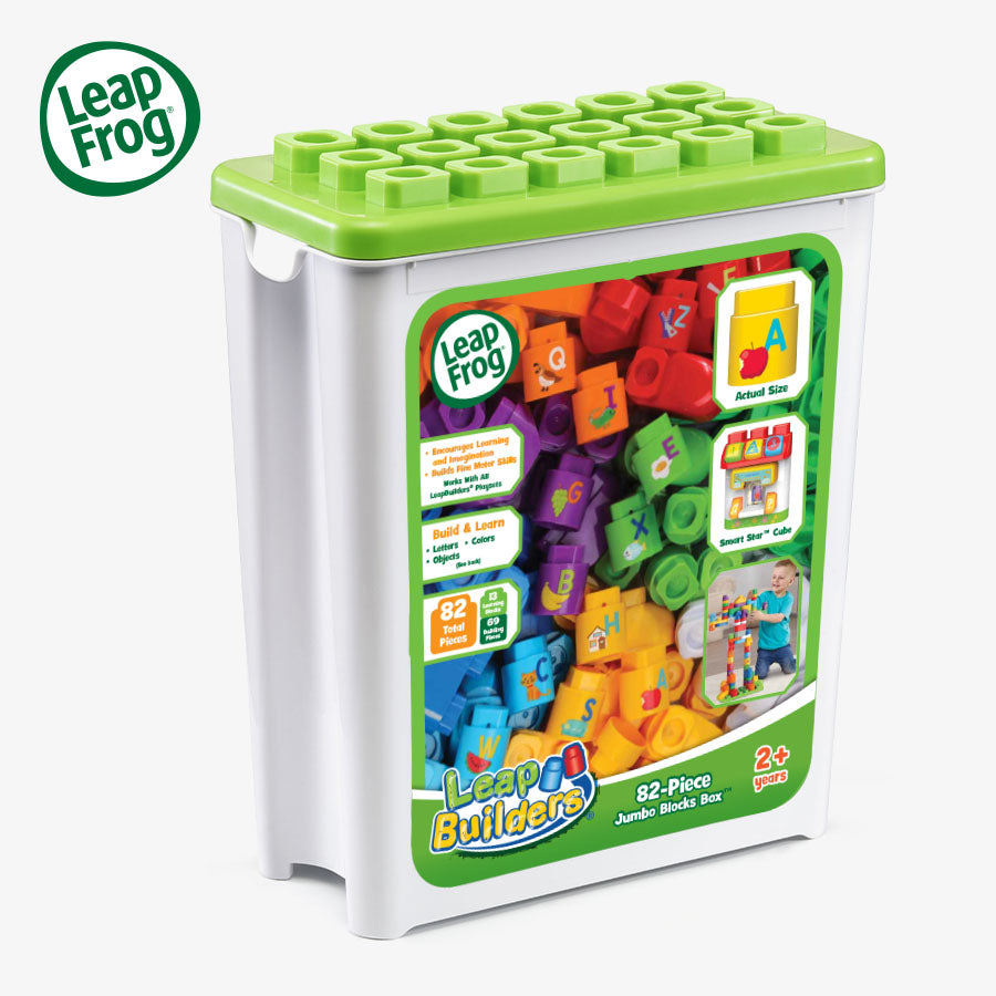LeapBuilders® 82-Piece Jumbo Blocks Box™ – VTech Electronics (HK