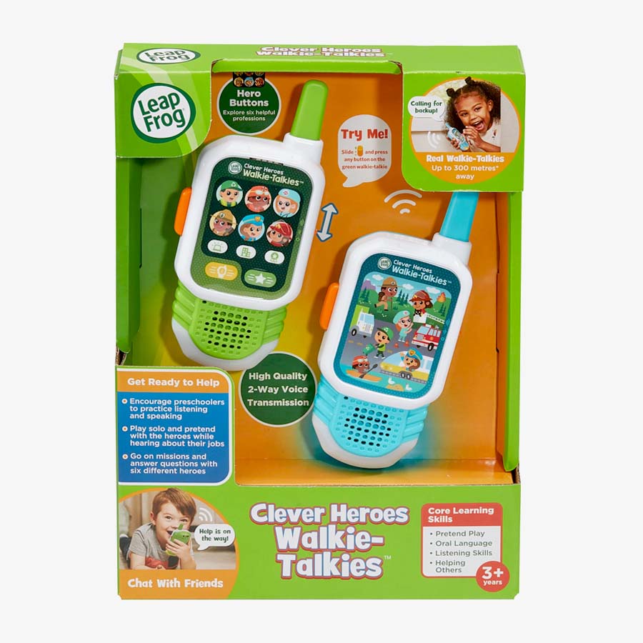 New) Clever Heroes Walkie-Talkies™ – VTech Electronics (HK