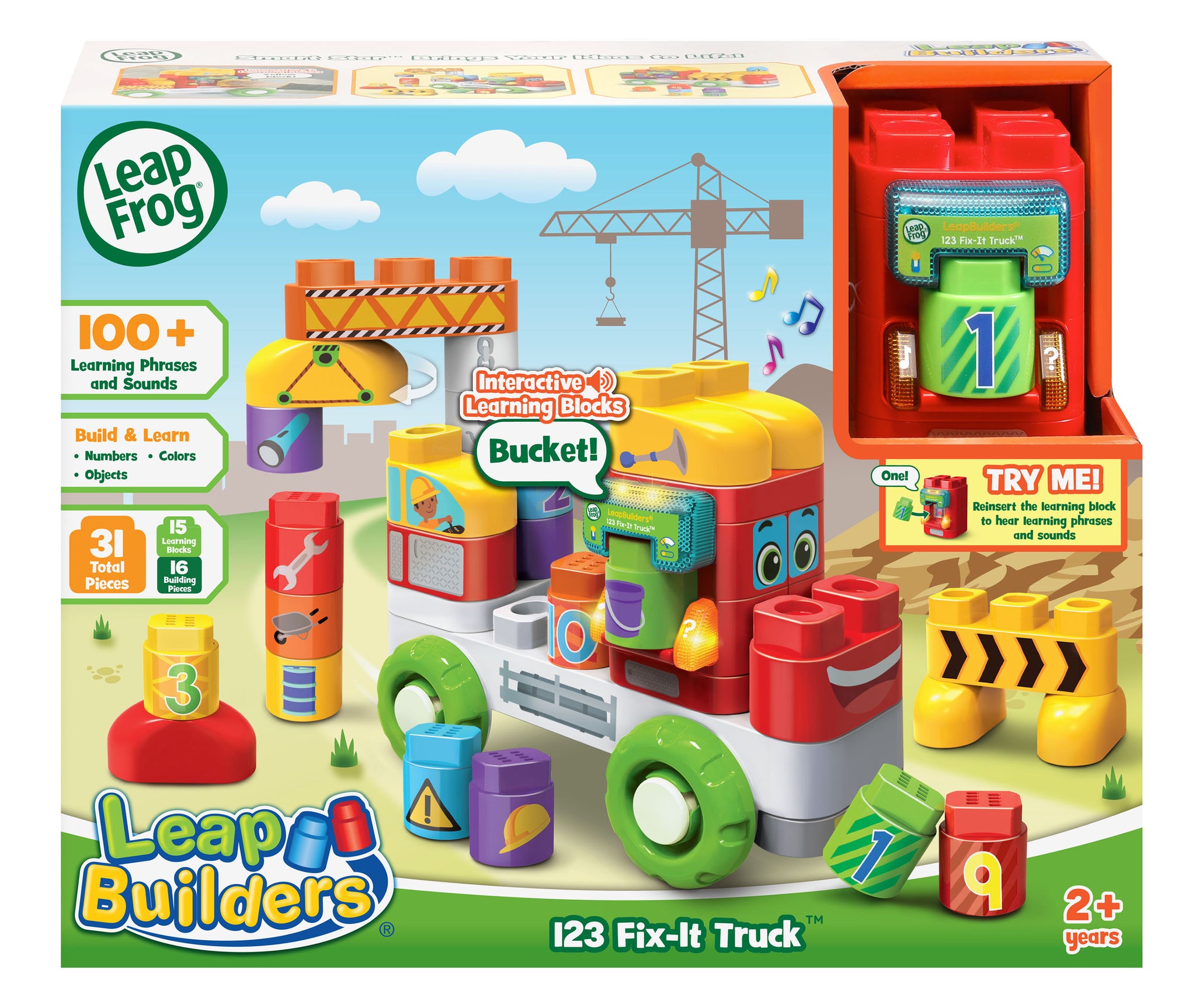 LeapBuilders® 123 Fix-It Truck™ – VTech Electronics (HK) Limited