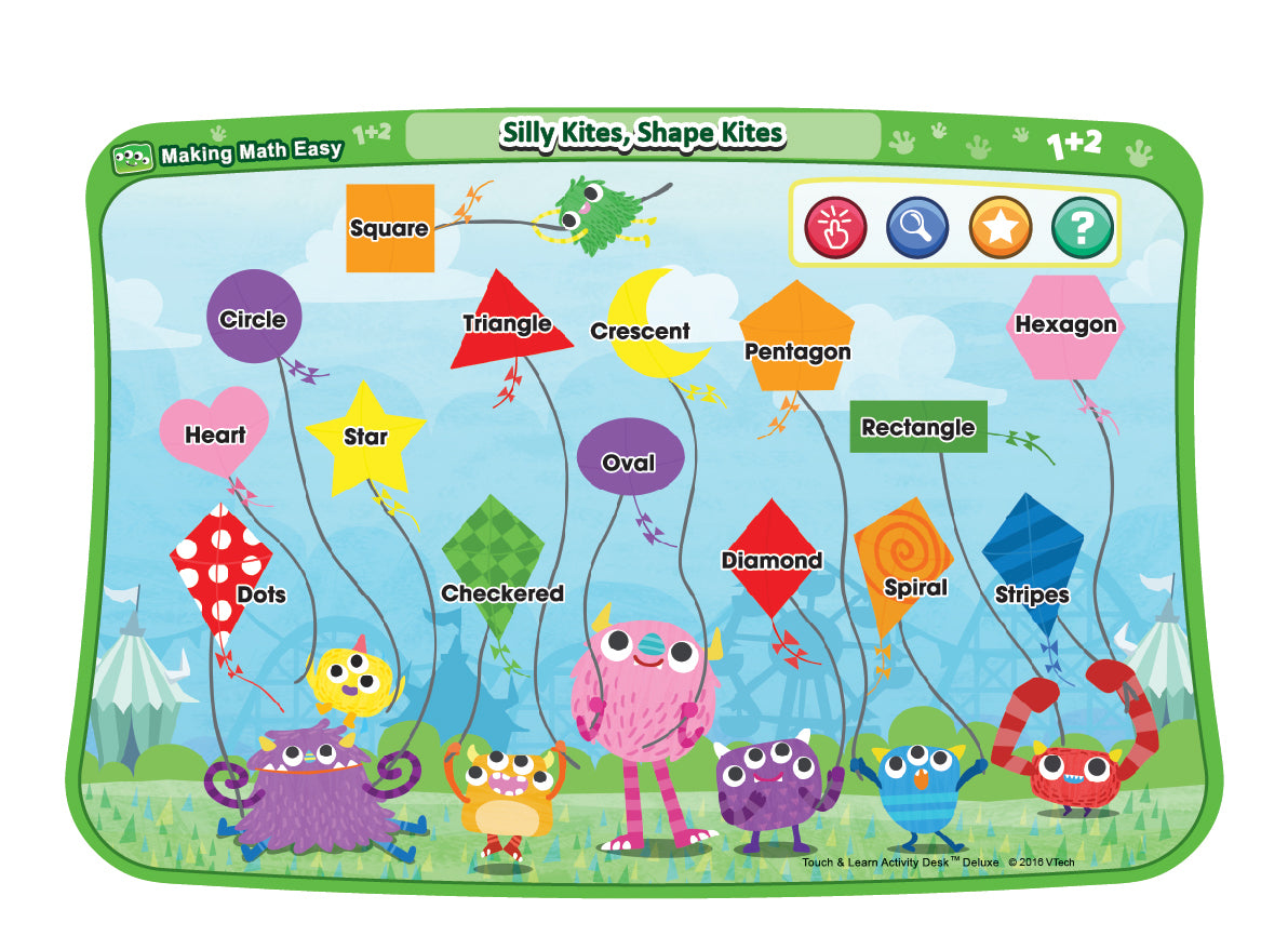 Touch & Learn Activity Desk™ Deluxe - Making Math Easy – VTech ...