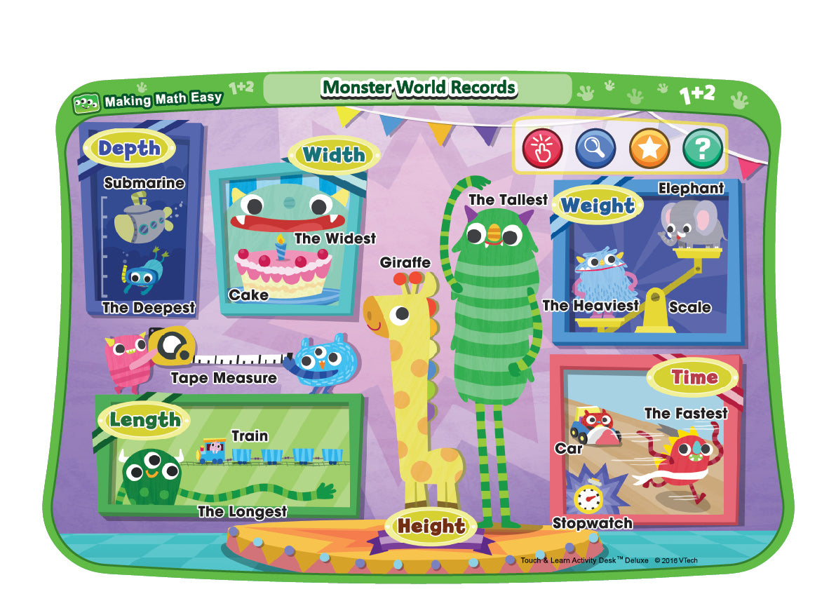 Touch & Learn Activity Desk™ Deluxe - Making Math Easy – VTech ...