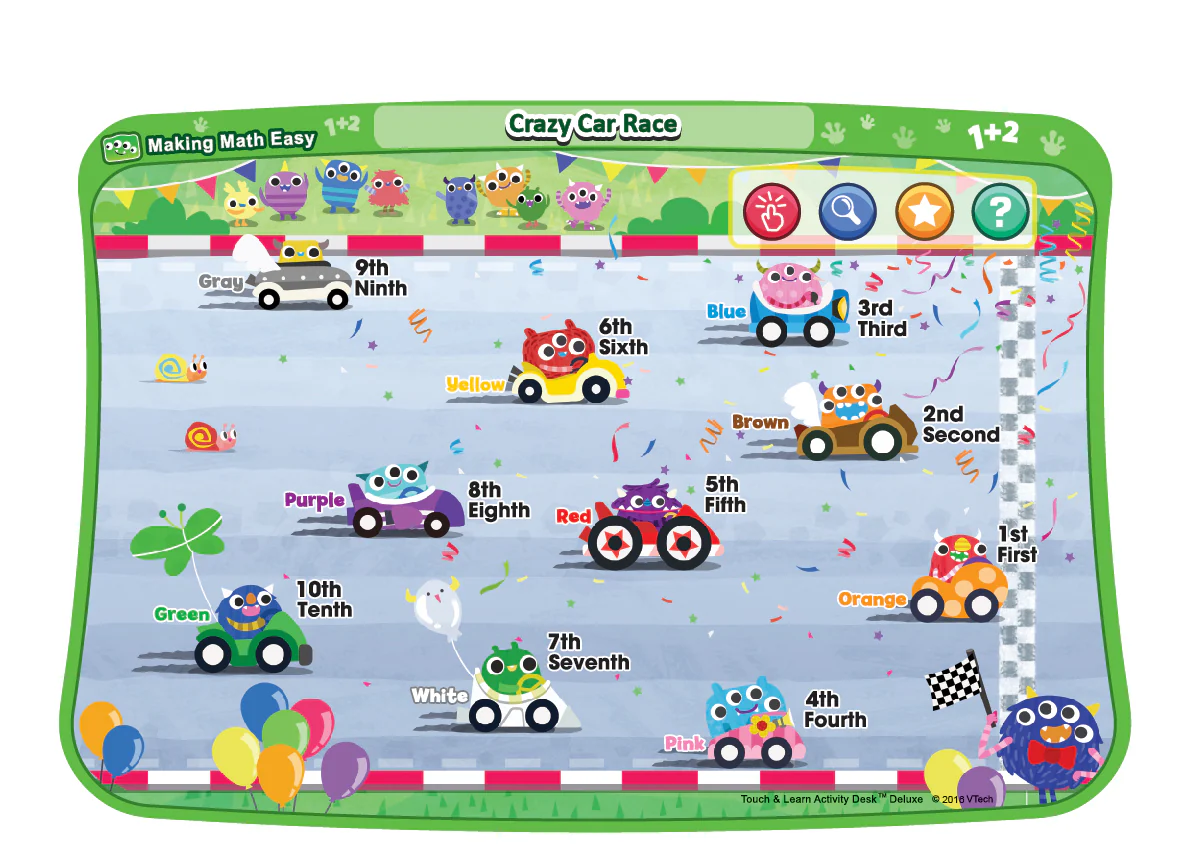 Touch & Learn Activity Desk™ Deluxe - Making Math Easy – VTech ...