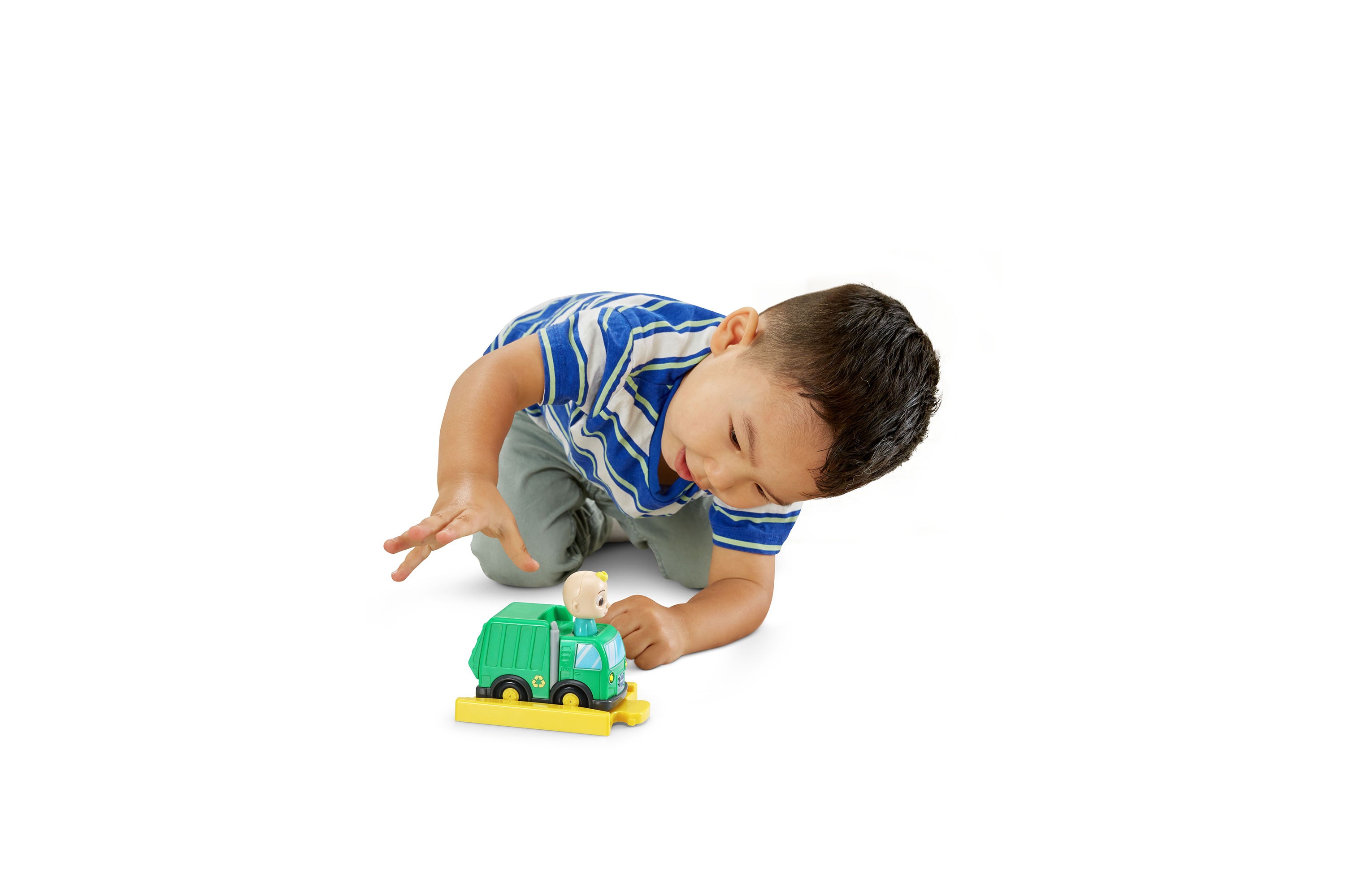 CoComelon™ Go! Go! Smart Wheels® JJ's Recycling Truck & Track – VTech ...