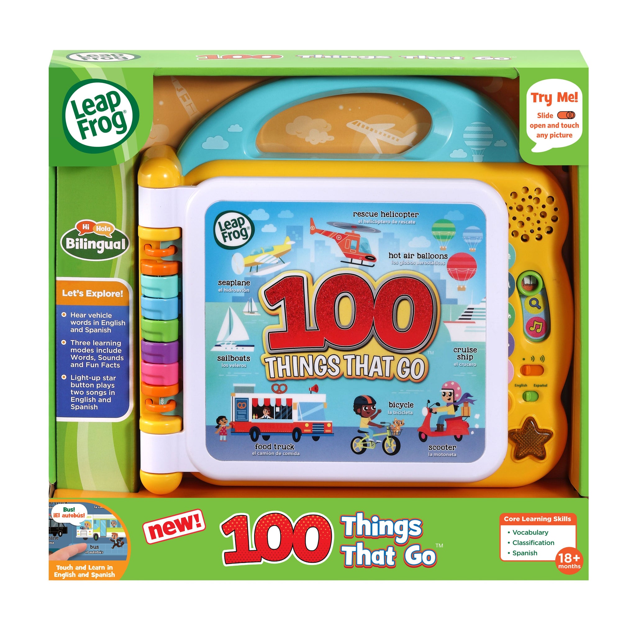 100 Things That Go™ (BILINGUAL:US+SP) – VTech Electronics (HK) Limited