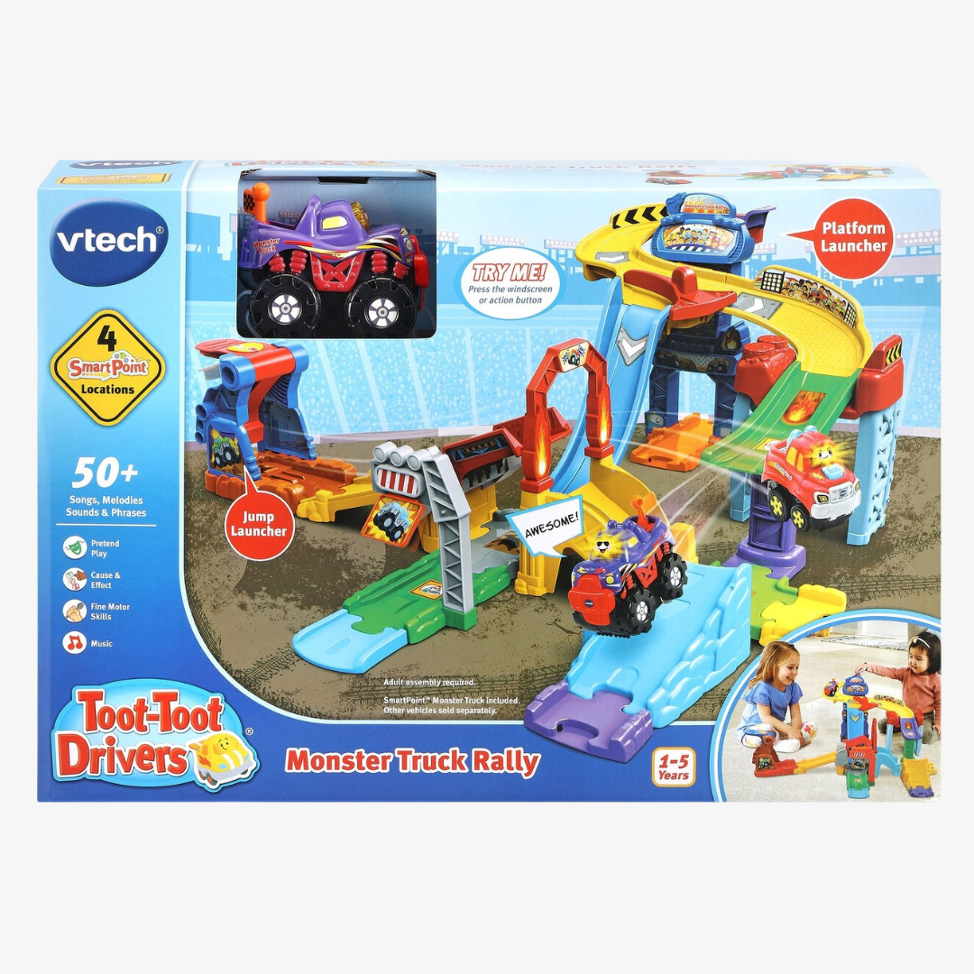 Vtech press and race monster online truck rally