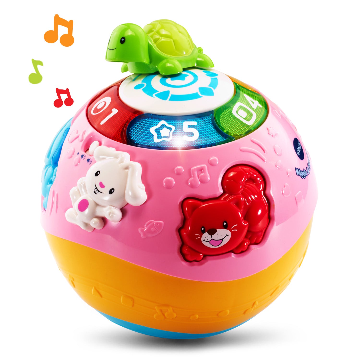 Vtech Wiggle Vtech Move And Crawl Ball Pink Wiggle Crawl Ball Pink