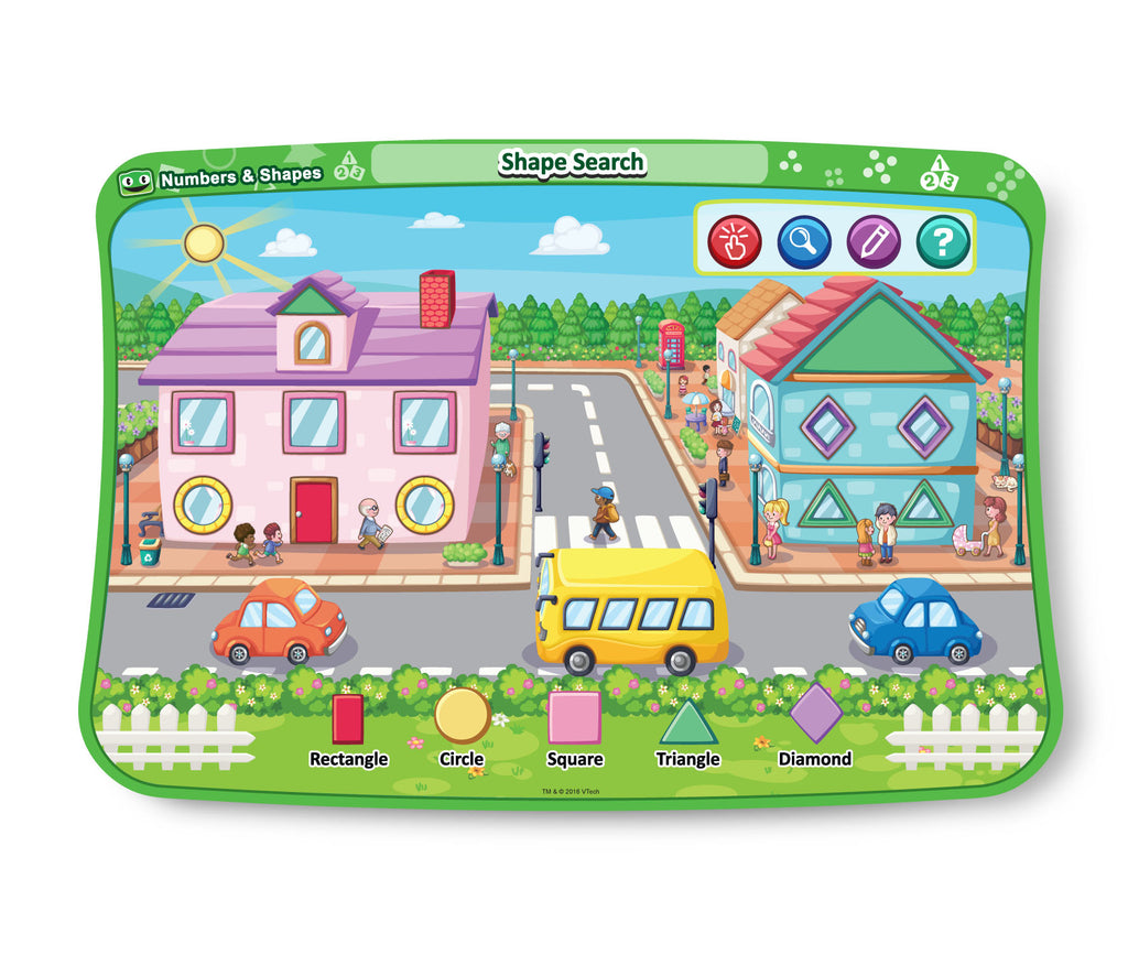 Touch & Learn Activity Desk™ Deluxe - Numbers & Shapes – VTech ...