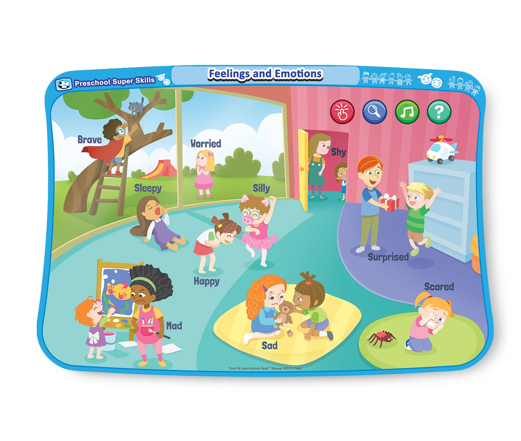 Touch & Learn Activity Desk™ Deluxe Preschool Super Skills – VTech ...
