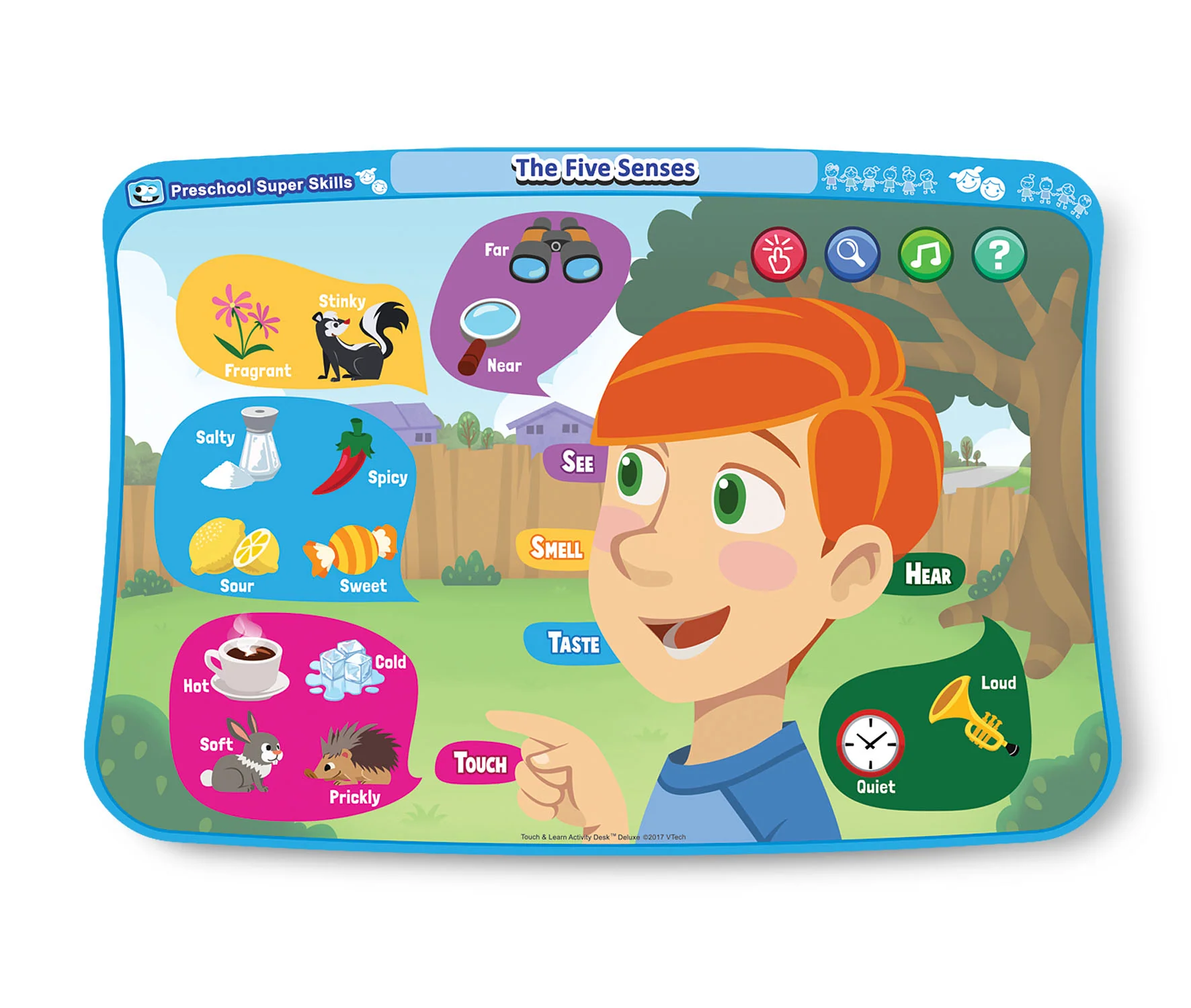 Touch Learner Touch & Learn Activity Desk™ Deluxe Preschool Super Skills – VTech ...