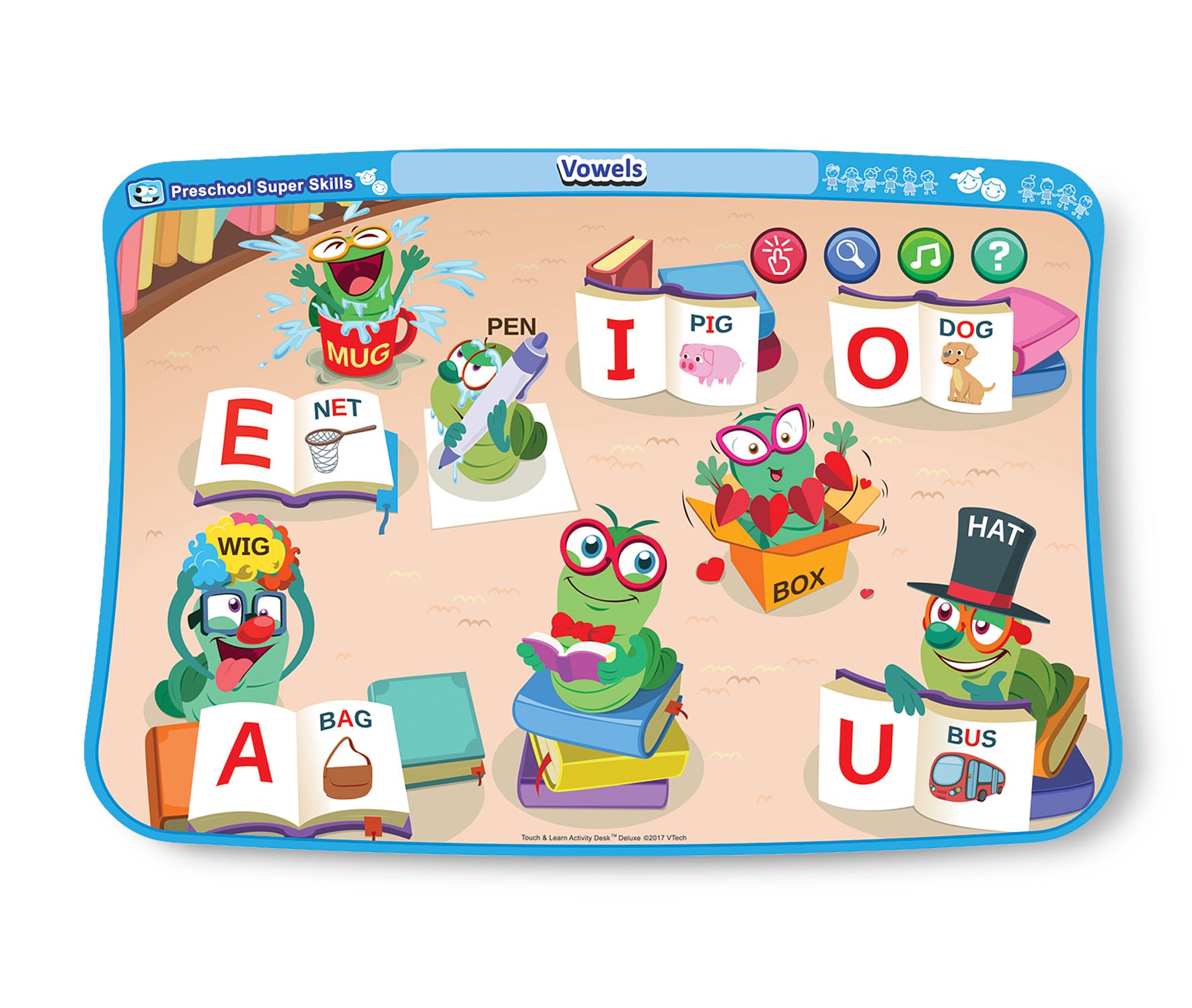 Touch & Learn Activity Desk™ Deluxe Preschool Super Skills – VTech ...