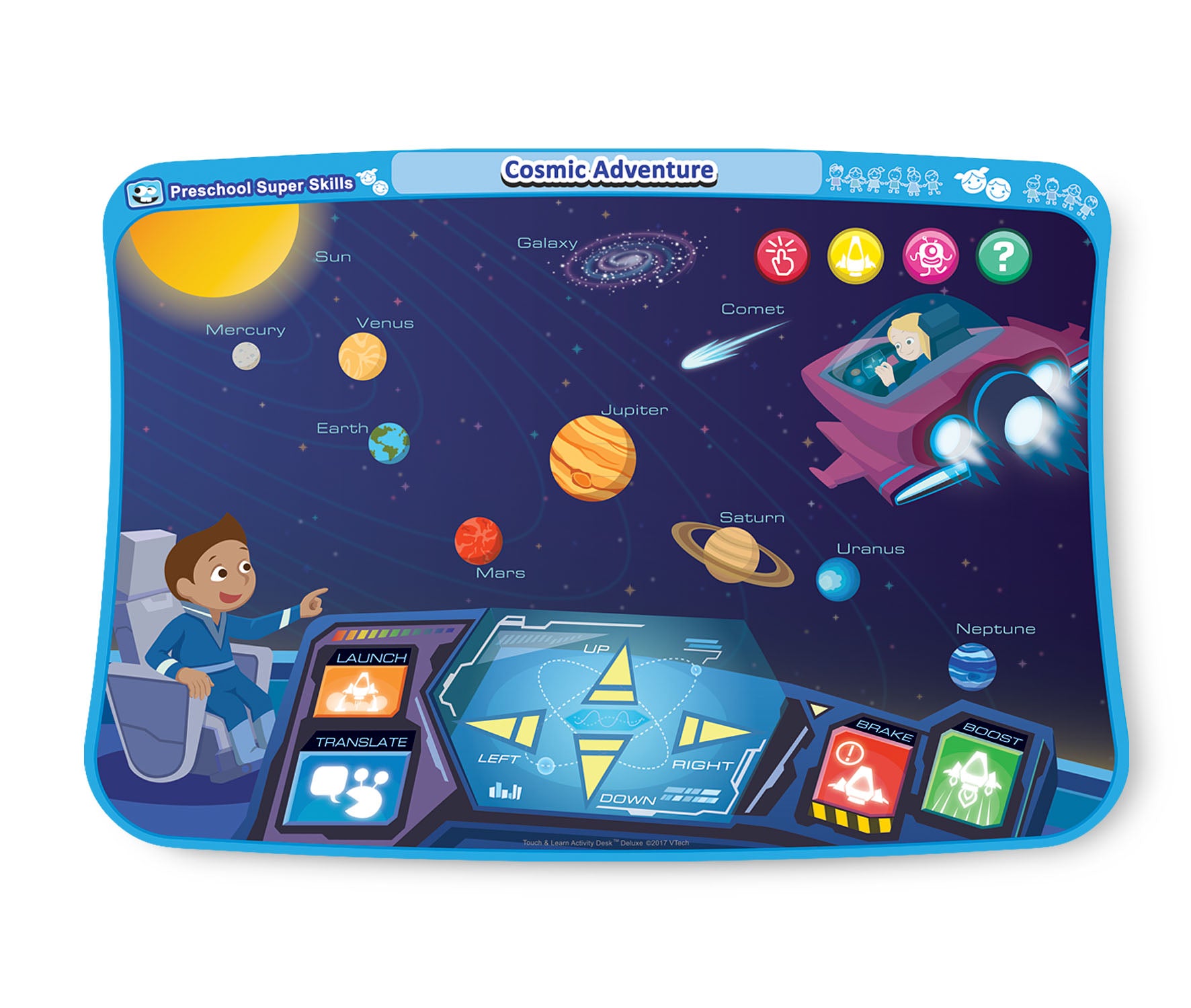 Touch & Learn Activity Desk™ Deluxe Preschool Super Skills – VTech ...
