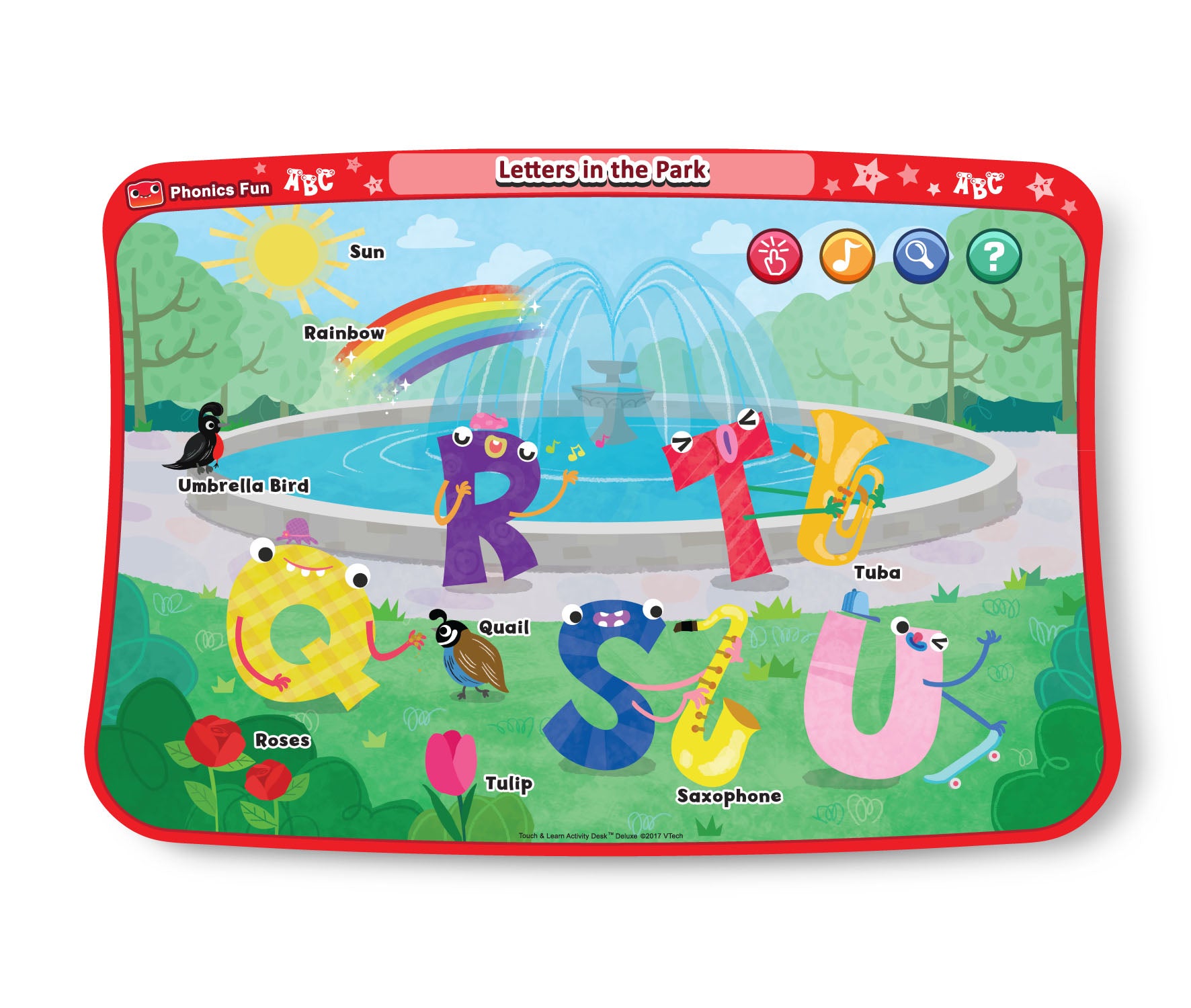 Touch & Learn Activity Desk™ Deluxe Phonics Fun – VTech Electronics (HK ...