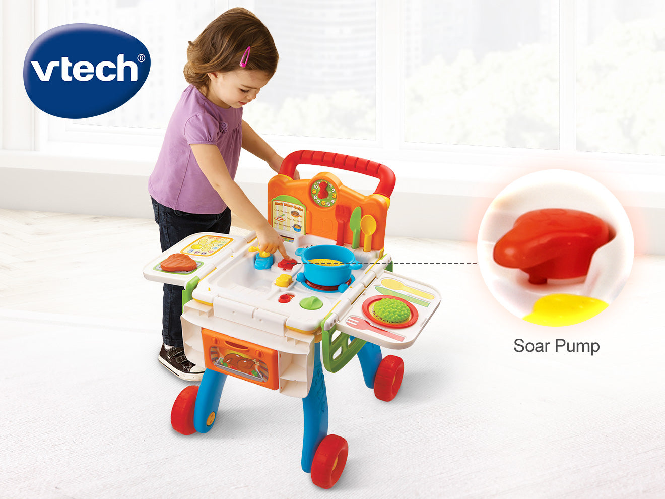 Vtech Kitchen Shop & Cook Interactive Play set™ – VTech Electronics (HK) Limited