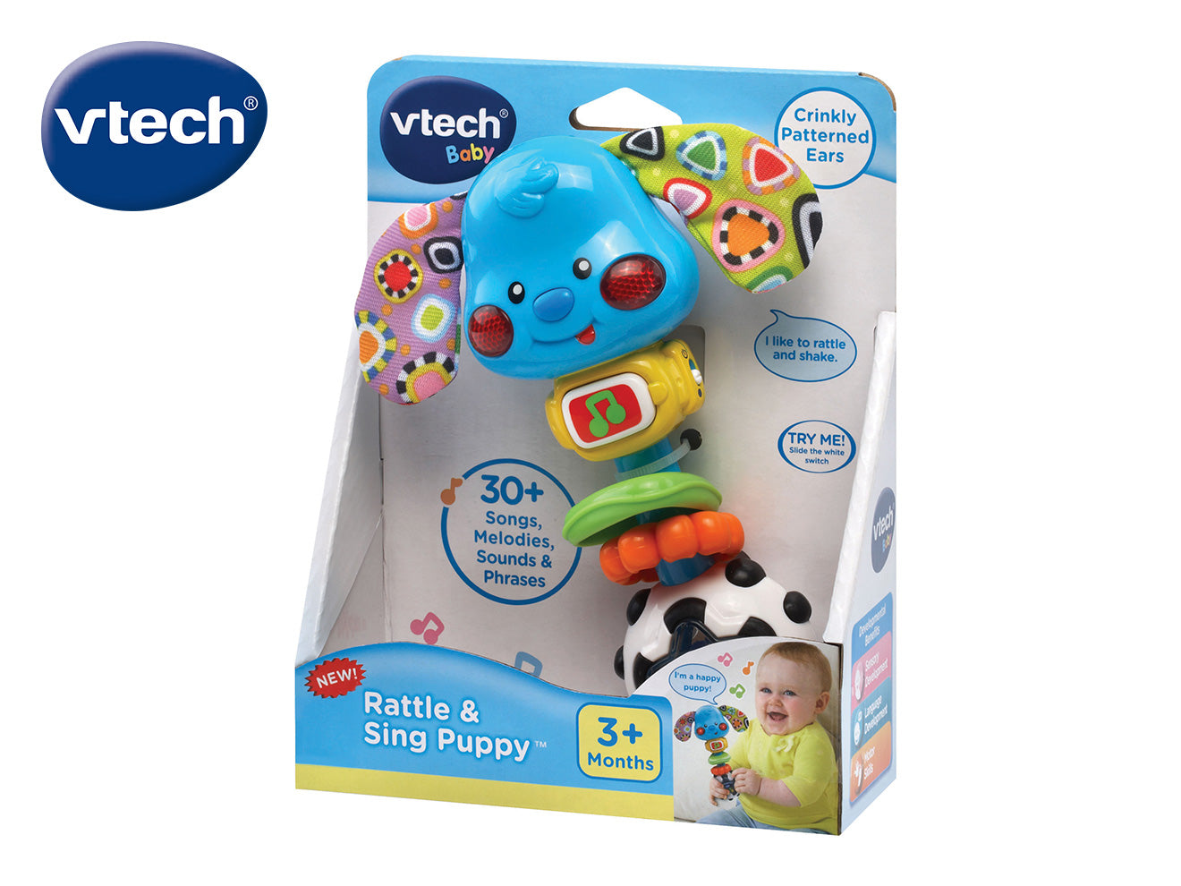 Dog Toy Vtech Singing Puppy Rattle Sing Puppy™ – VTech Electronics