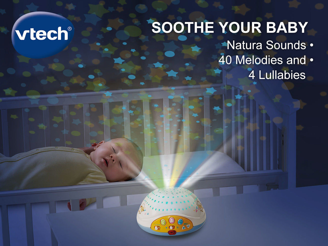 Night Light Projector Vtech Lullaby Lights Lamp VTech, Children