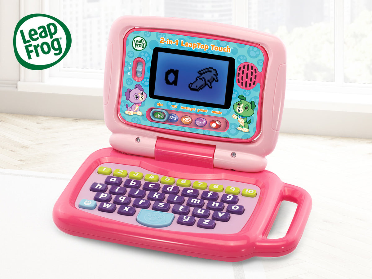 2-in-1 LeapTop Touch™ - Pink – VTech Electronics (HK) Limited