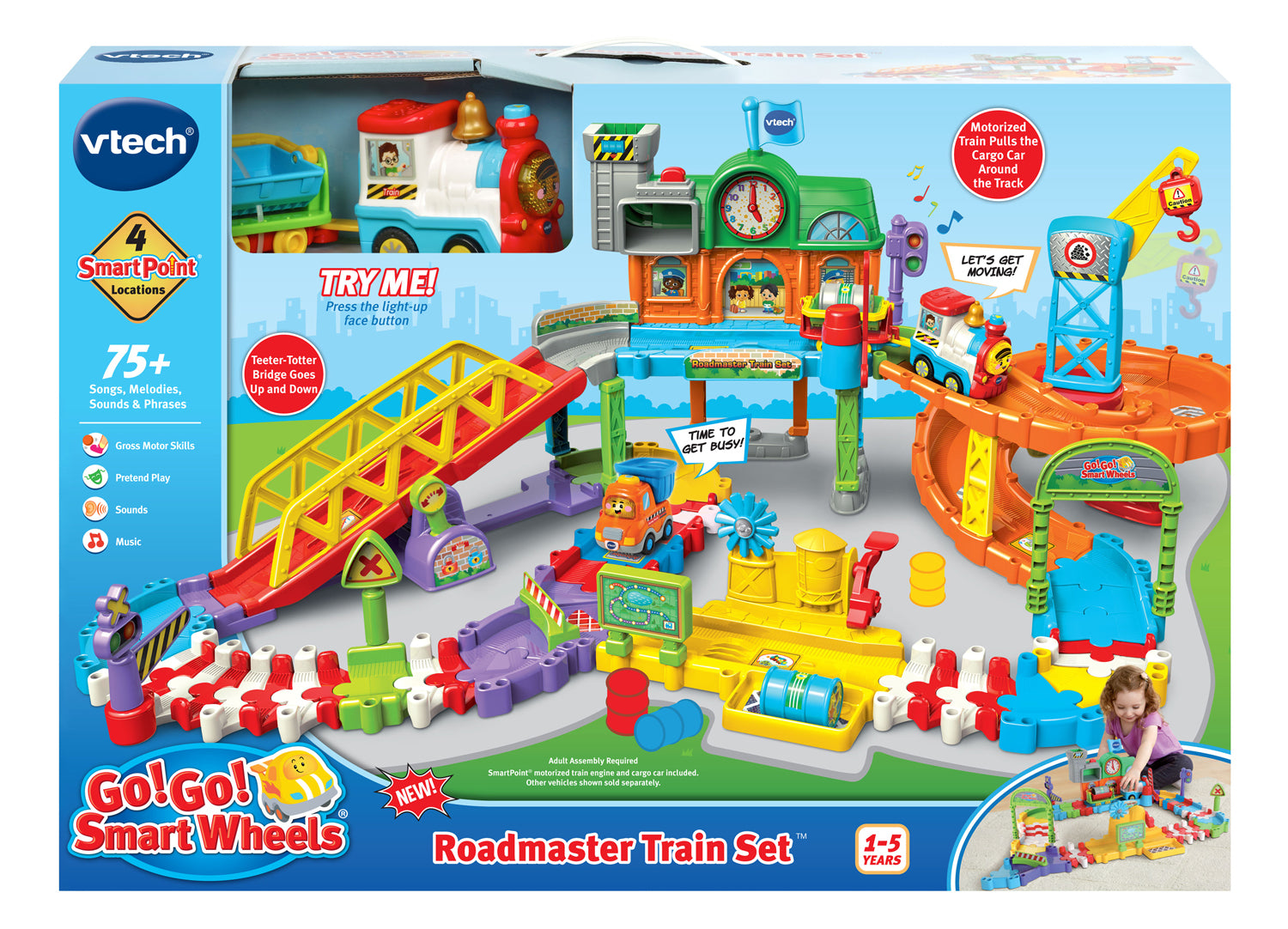 Multiple vtech hotsell train sets