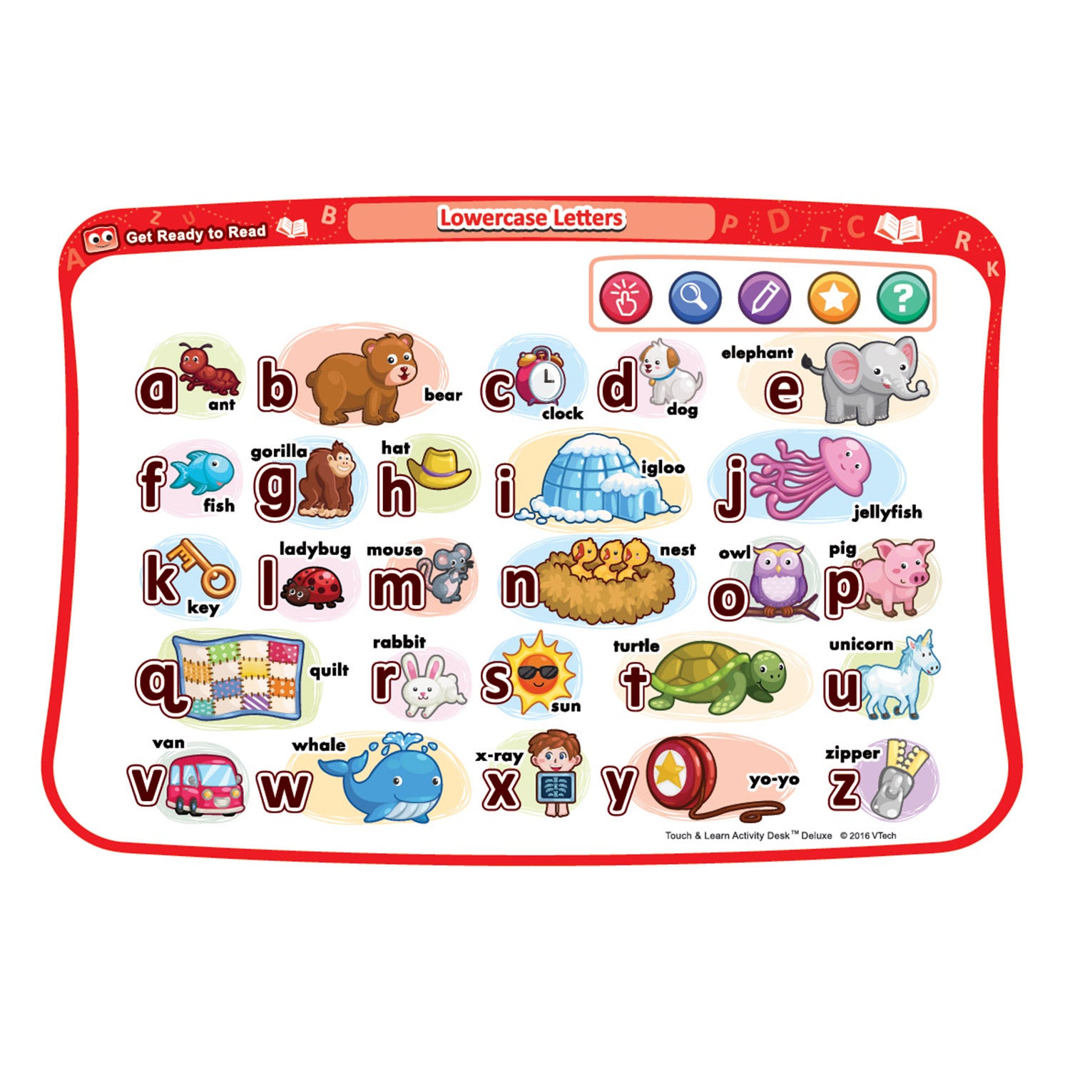 Touch & Learn Activity Desk™ Deluxe - Get Ready to Read – VTech ...