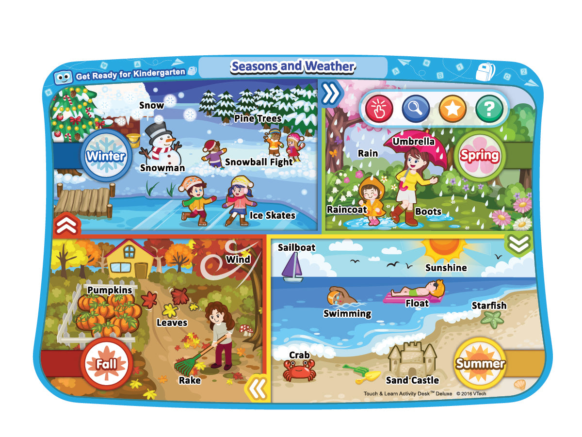 Touch & Learn Activity Desk™ Deluxe - Get Ready for Kindergarten ...